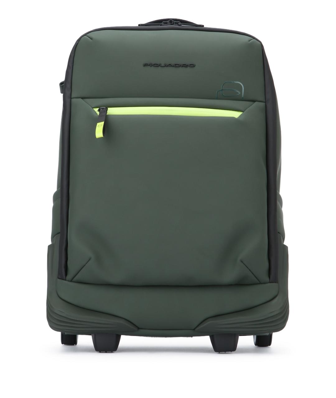 PIQUADRO Зеленый чемодан, фото 1