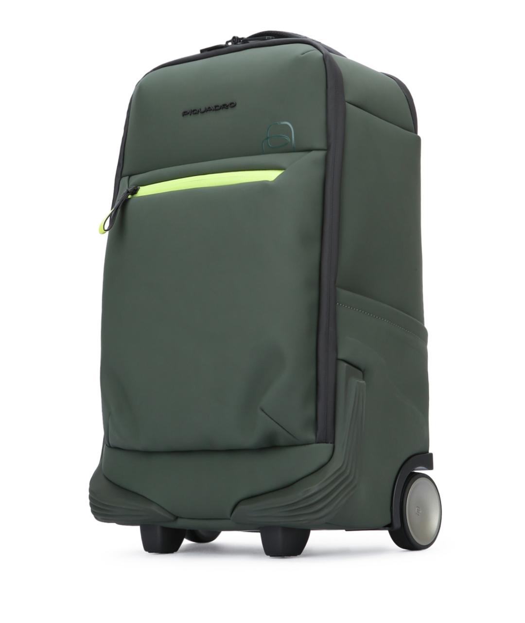 PIQUADRO Зеленый чемодан, фото 2