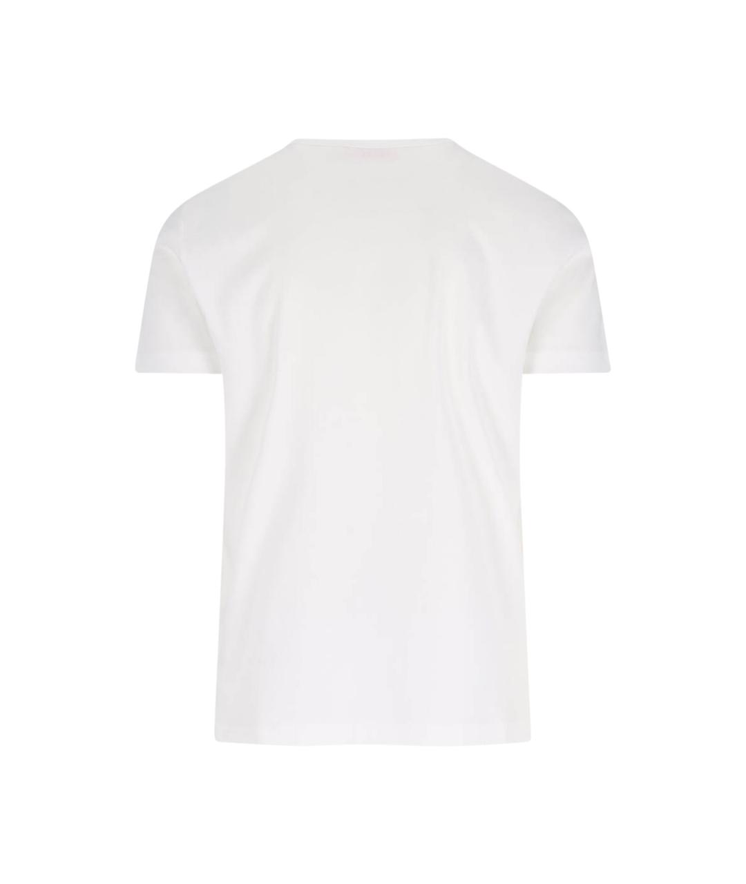 DIESEL Белая хлопковая футболка, фото 2