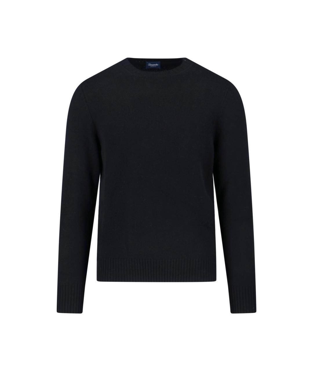 Drumohr Черный кашемировый джемпер / свитер, фото 1