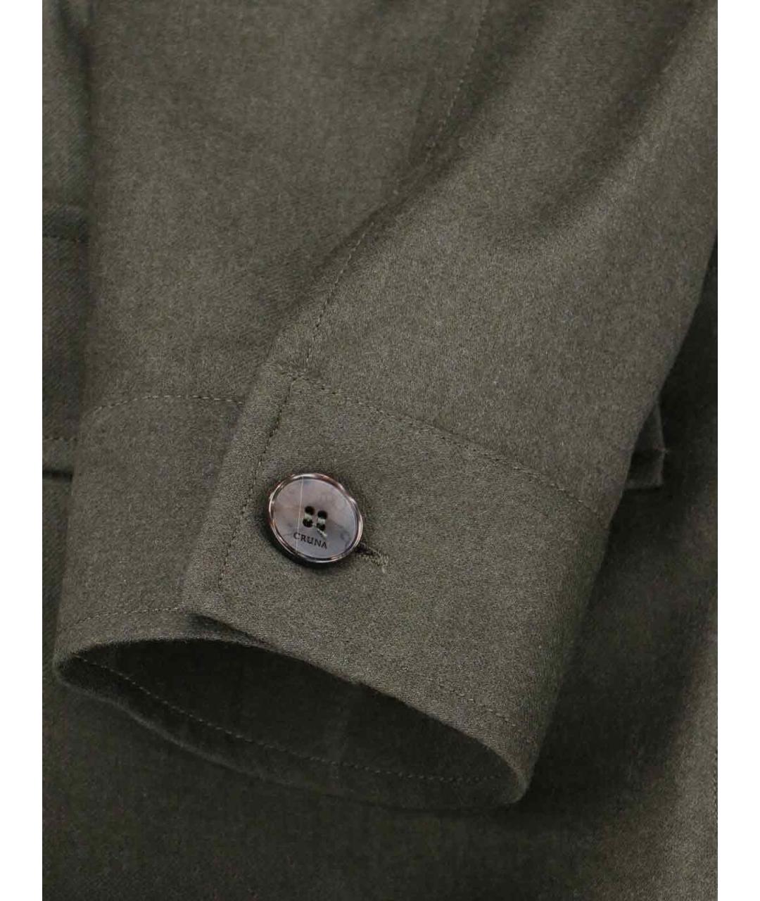 Cruna Зеленая кэжуал рубашка, фото 5