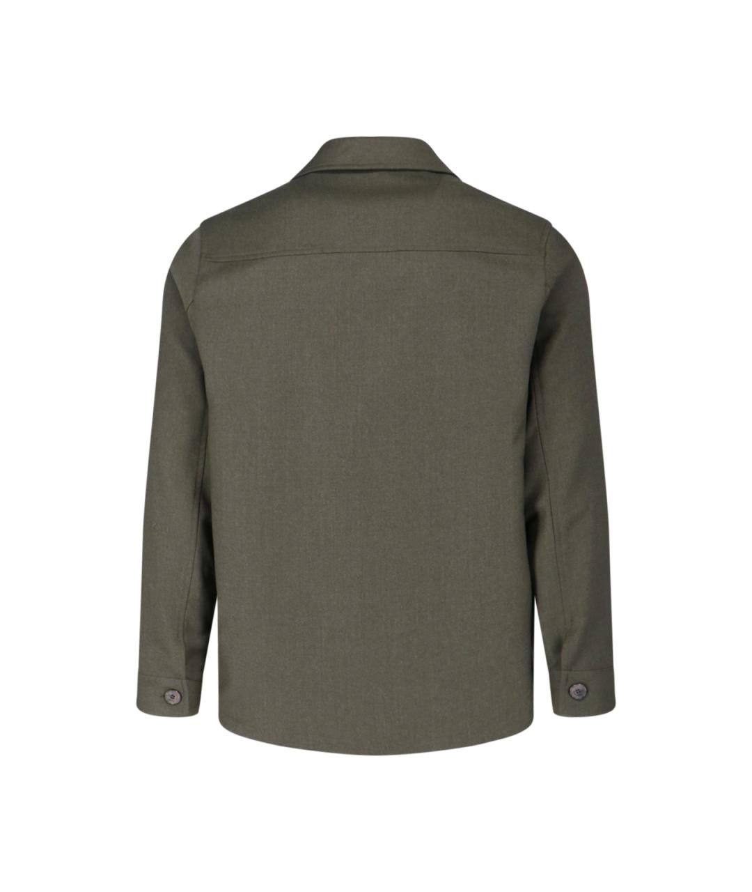 Cruna Зеленая кэжуал рубашка, фото 2