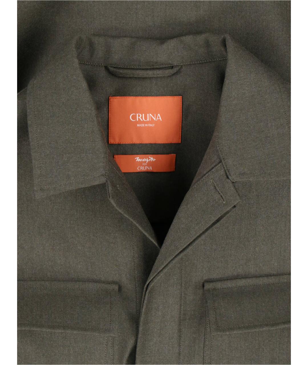 Cruna Зеленая кэжуал рубашка, фото 4