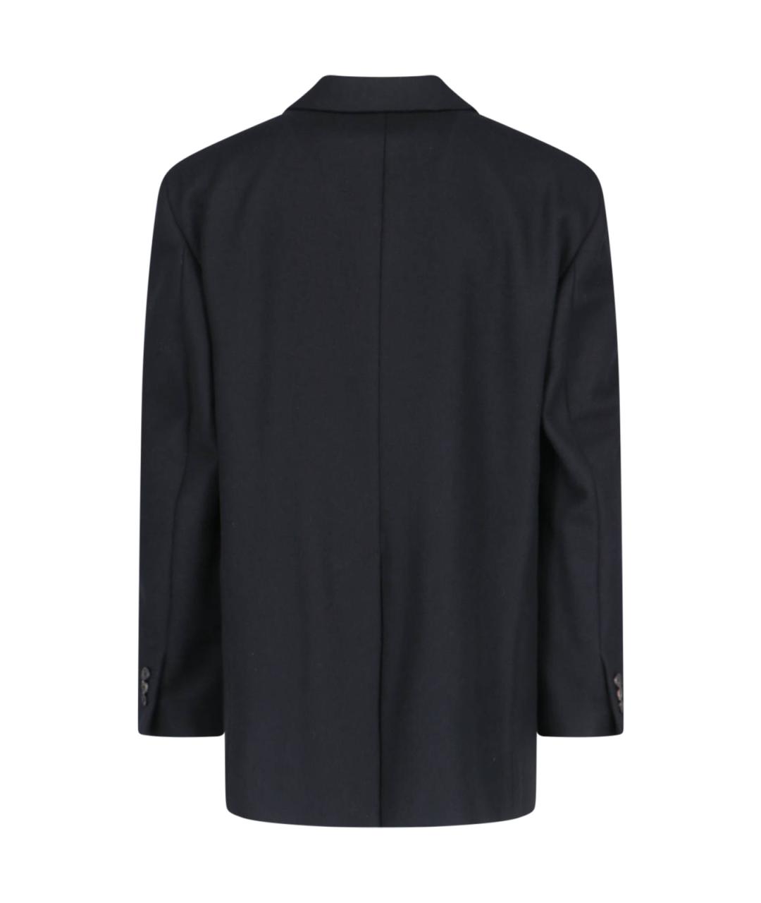 HEVO Черный шерстяной пиджак, фото 2