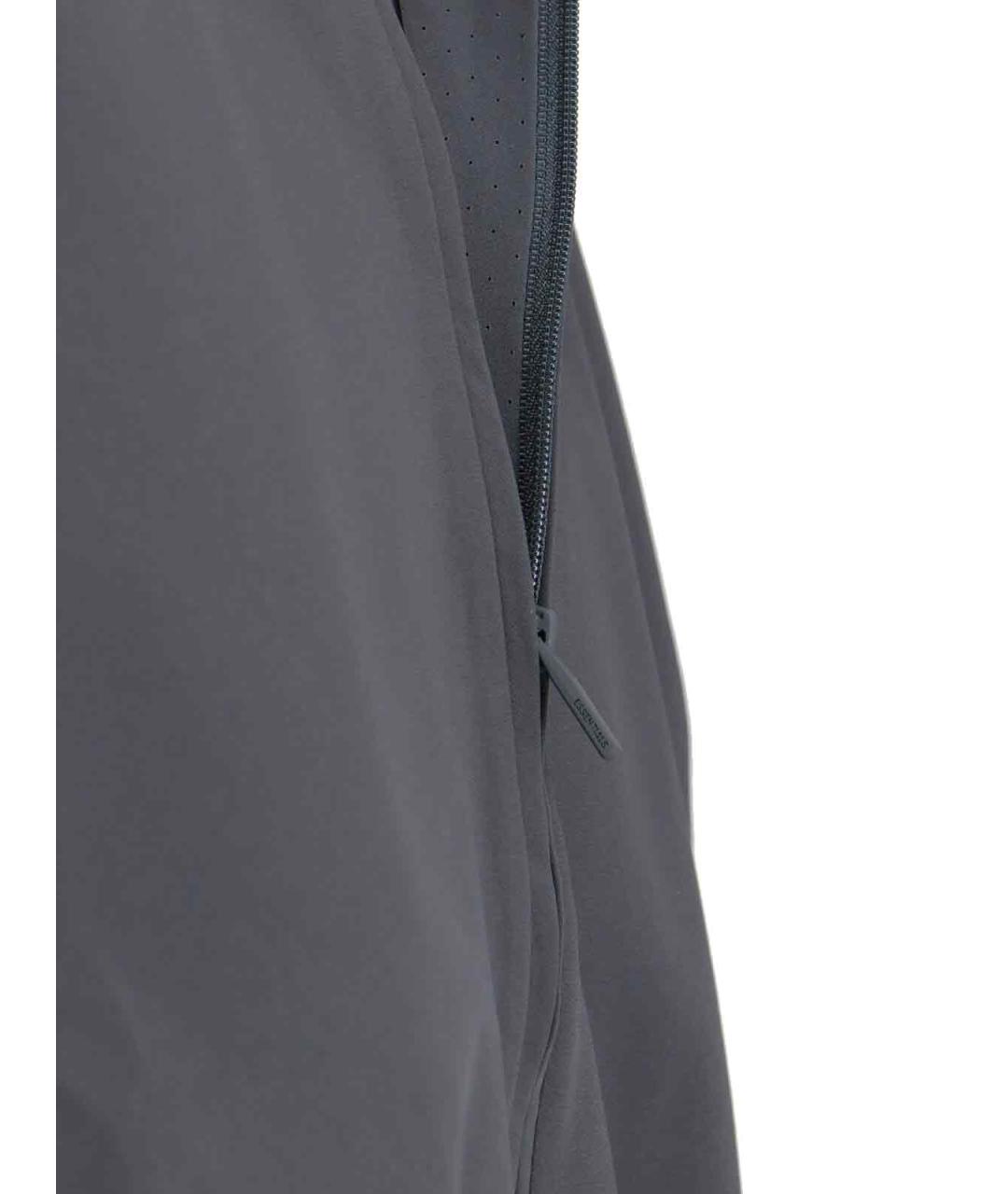 FEAR OF GOD ESSENTIALS Серая полиамидовая куртка, фото 5