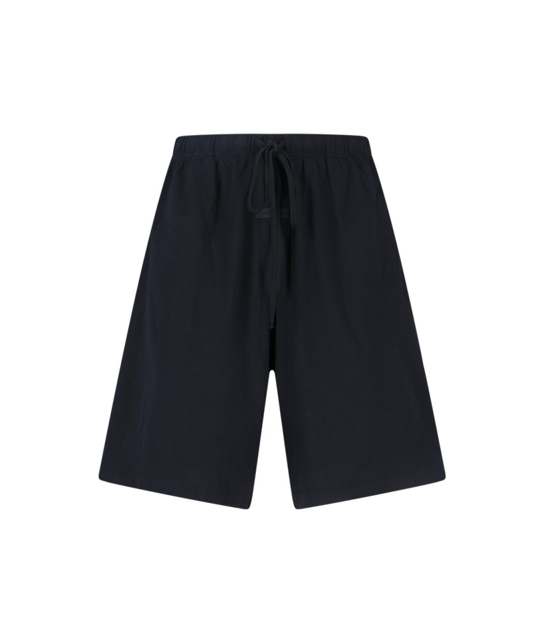 FEAR OF GOD ESSENTIALS Черные хлопковые шорты, фото 1
