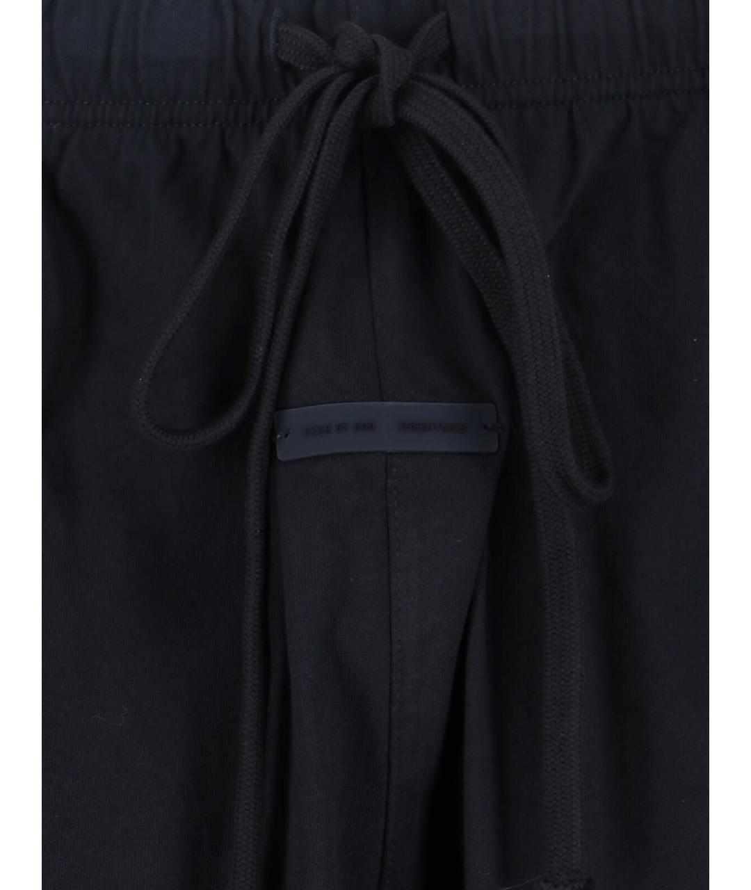 FEAR OF GOD ESSENTIALS Черные хлопковые шорты, фото 5
