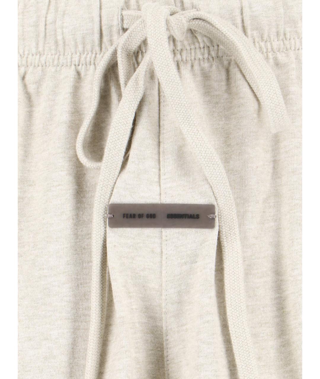 FEAR OF GOD ESSENTIALS Серые хлопковые шорты, фото 4