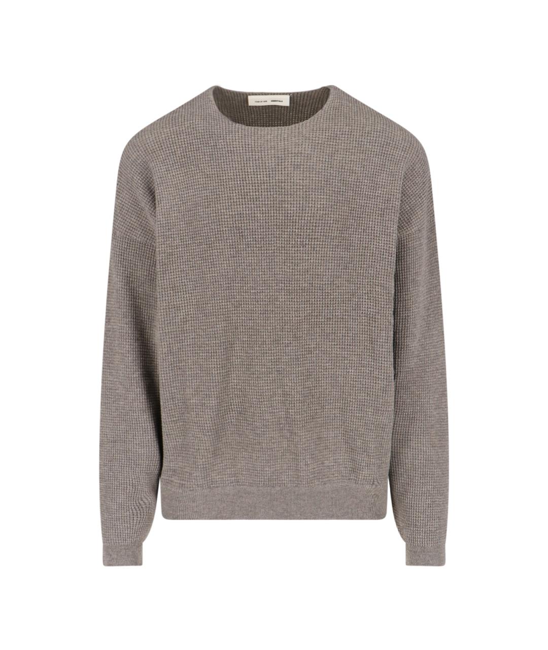 FEAR OF GOD ESSENTIALS Бежевый джемпер / свитер, фото 1