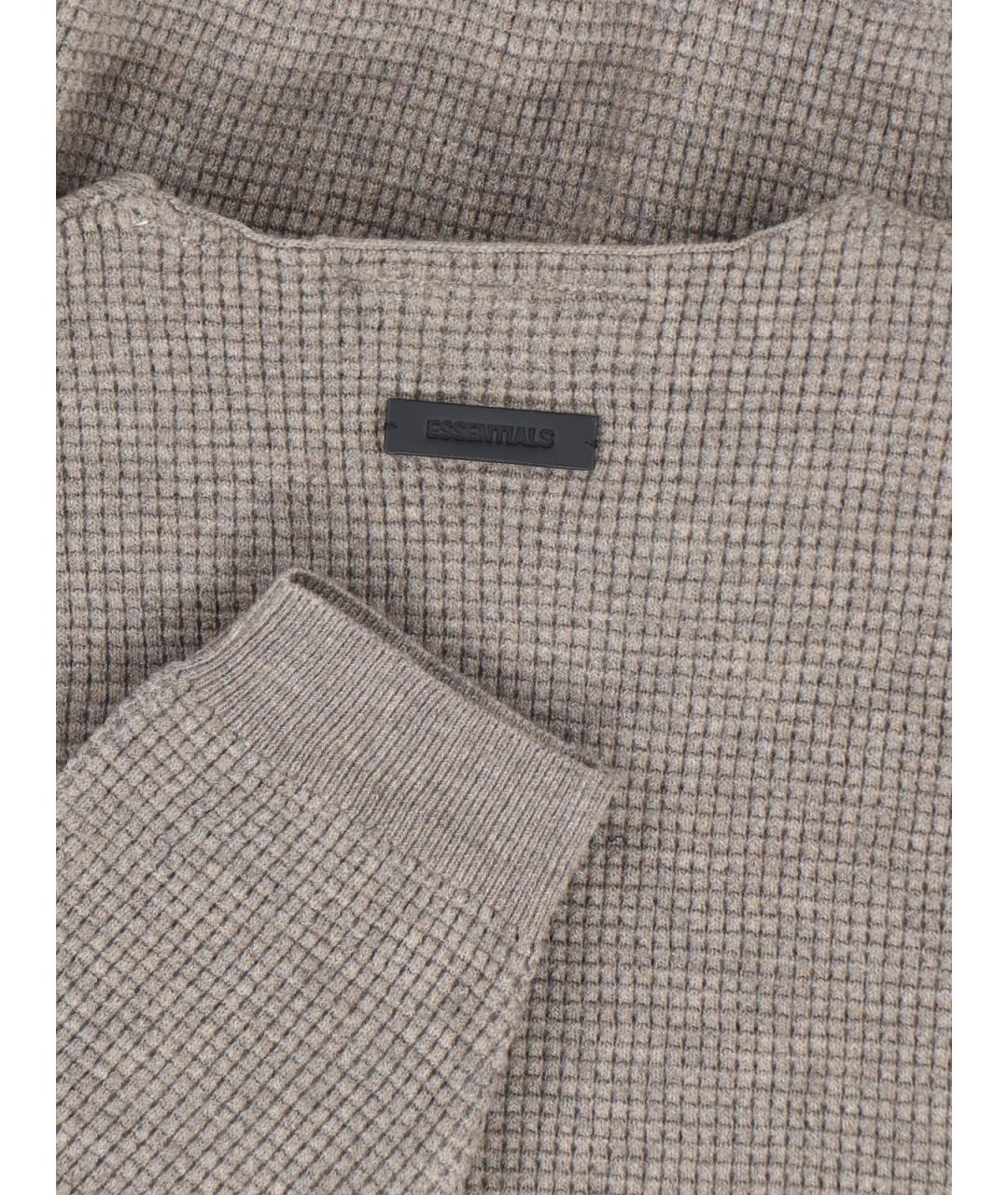 FEAR OF GOD ESSENTIALS Бежевый джемпер / свитер, фото 3