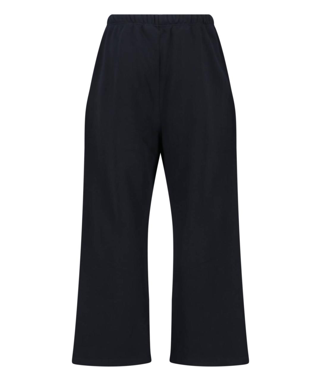 FEAR OF GOD ESSENTIALS Черные хлопковые повседневные брюки, фото 2