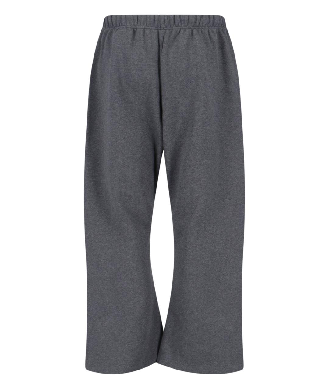 FEAR OF GOD ESSENTIALS Серые хлопковые повседневные брюки, фото 2