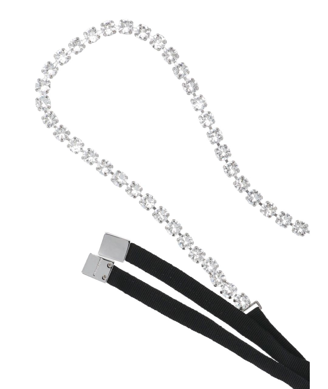 MM6 MAISON MARGIELA Серебрянный металлический чокер, фото 2