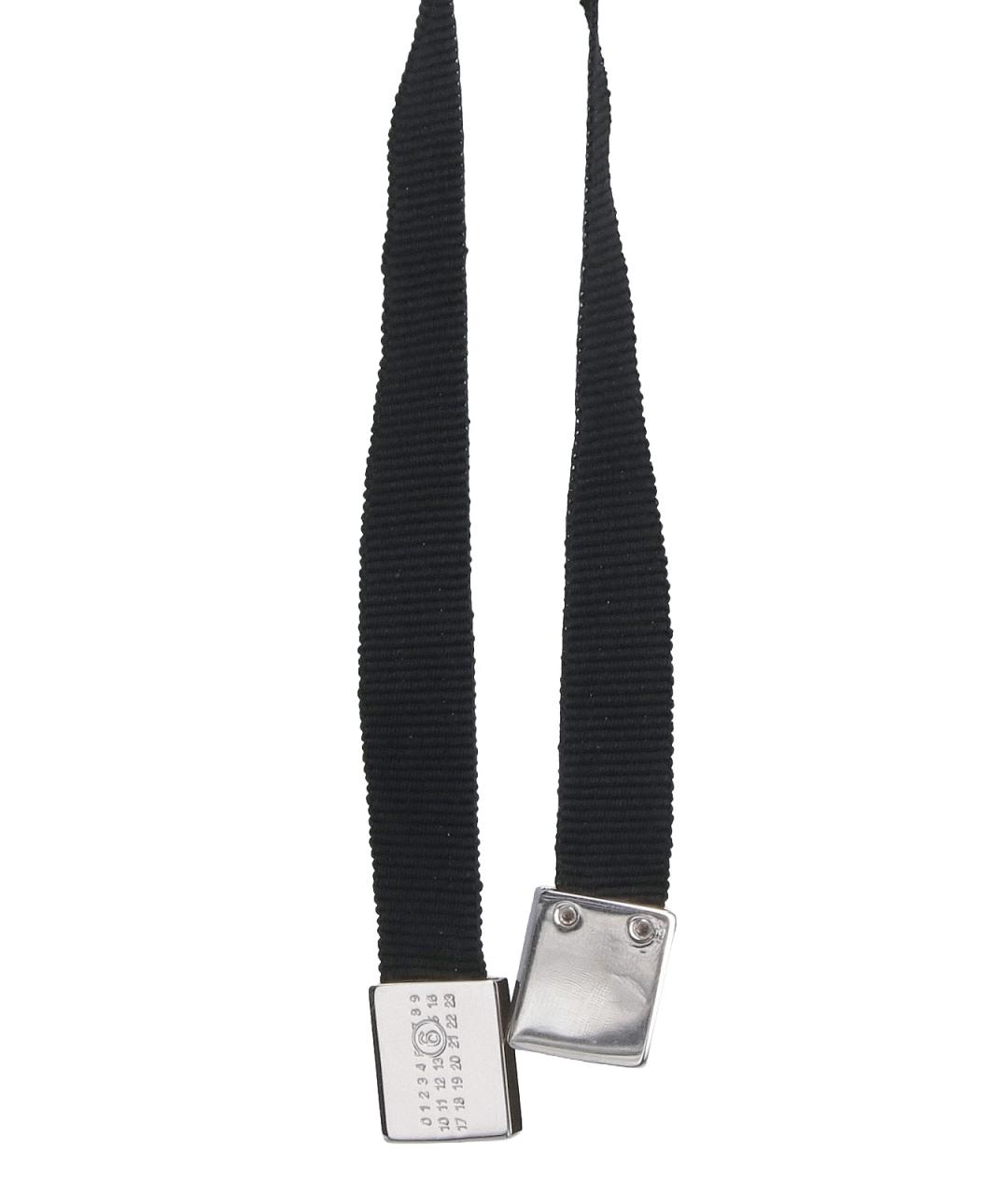 MM6 MAISON MARGIELA Серебрянный металлический чокер, фото 3