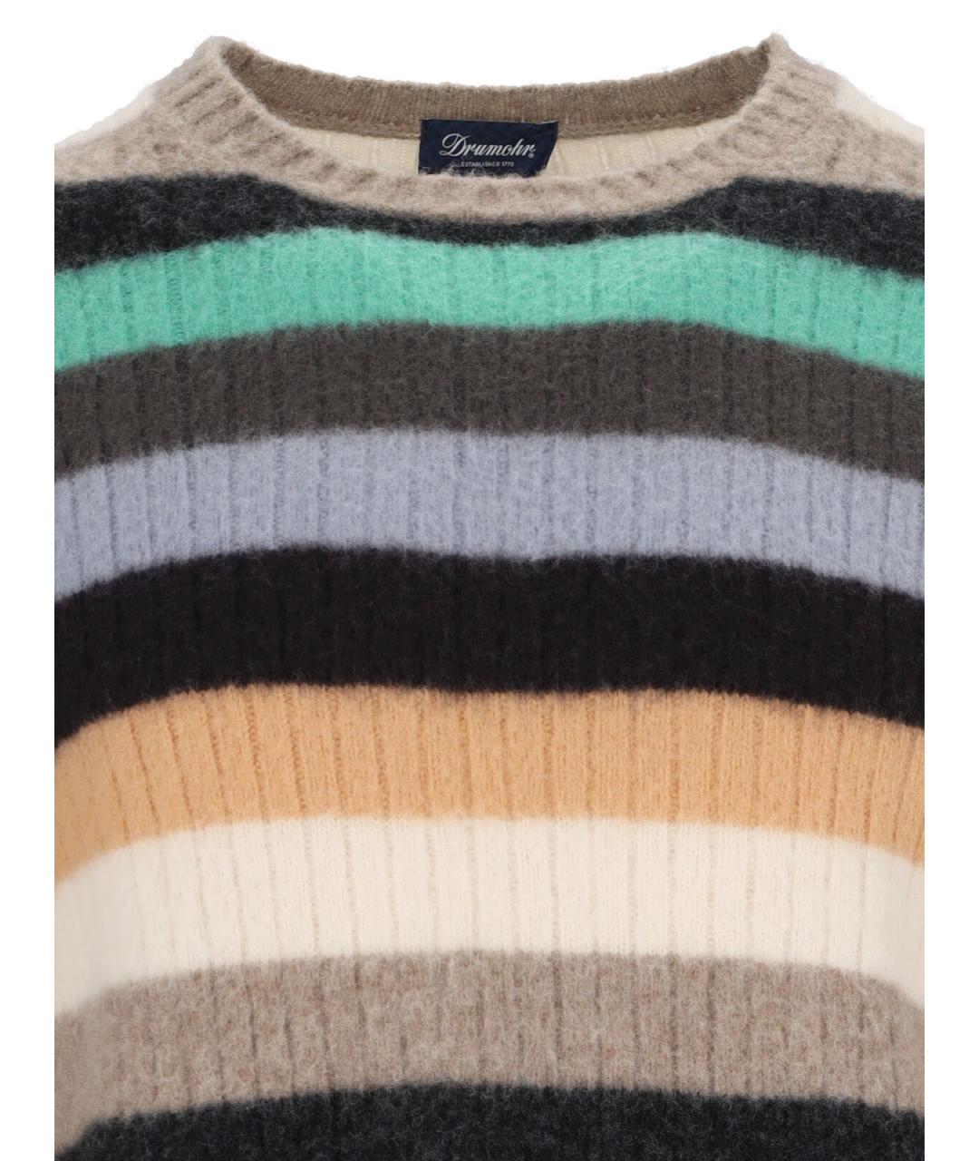Drumohr Мульти шерстяной джемпер / свитер, фото 3