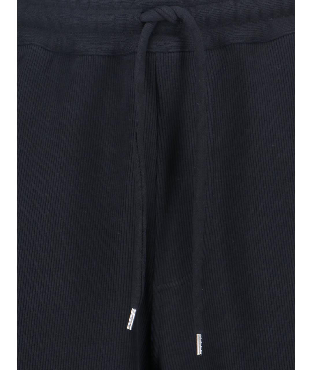 VIVIENNE WESTWOOD Черные хлопковые повседневные брюки, фото 5