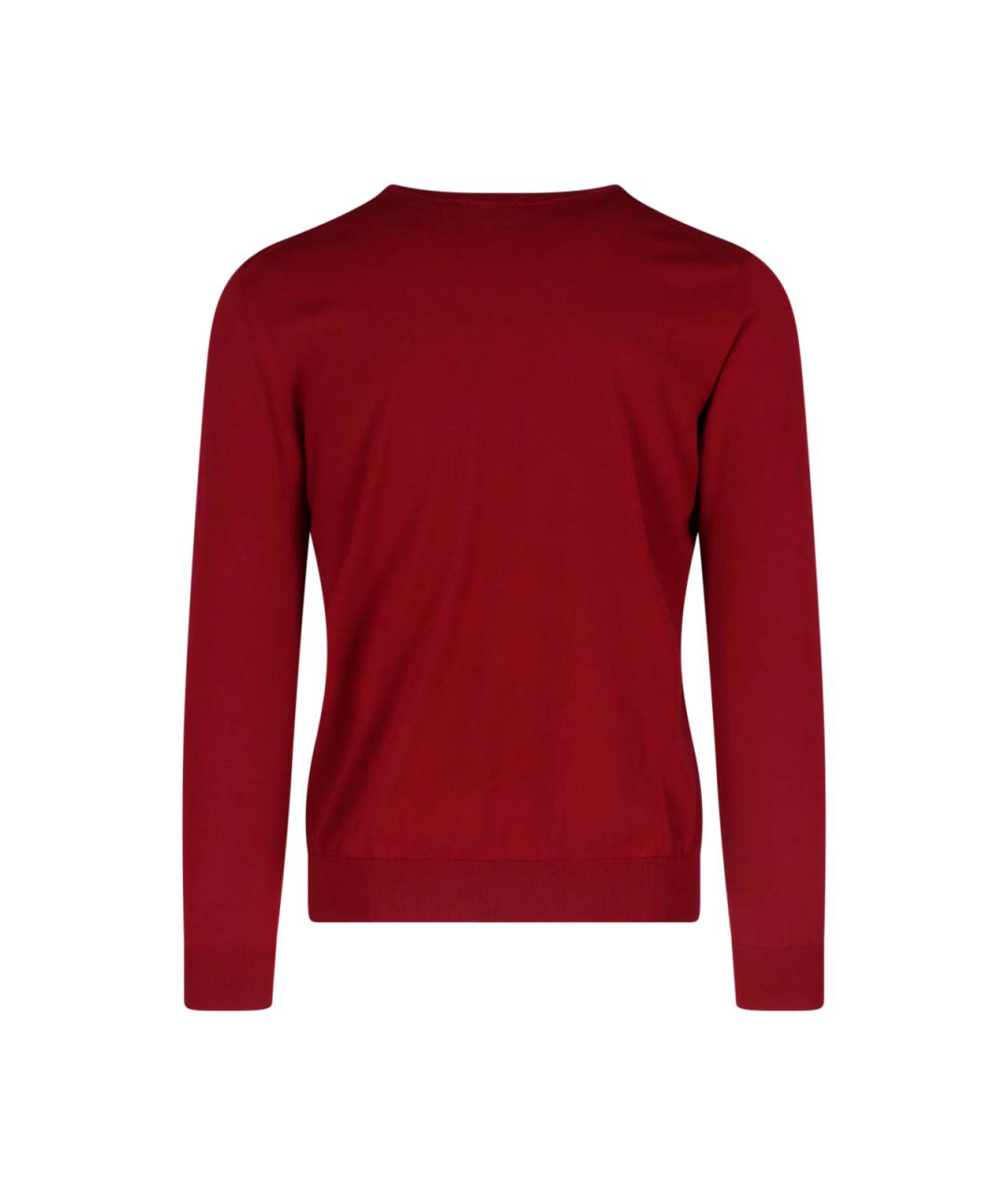 Drumohr Красный хлопковый джемпер / свитер, фото 2