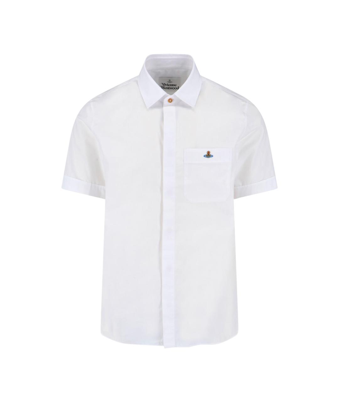 VIVIENNE WESTWOOD Белая хлопковая кэжуал рубашка, фото 1