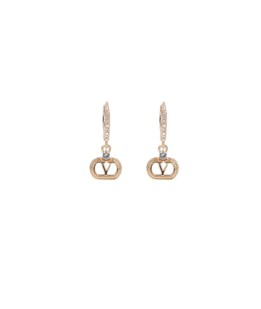 VALENTINO Золотые металлические серьги, фото 3