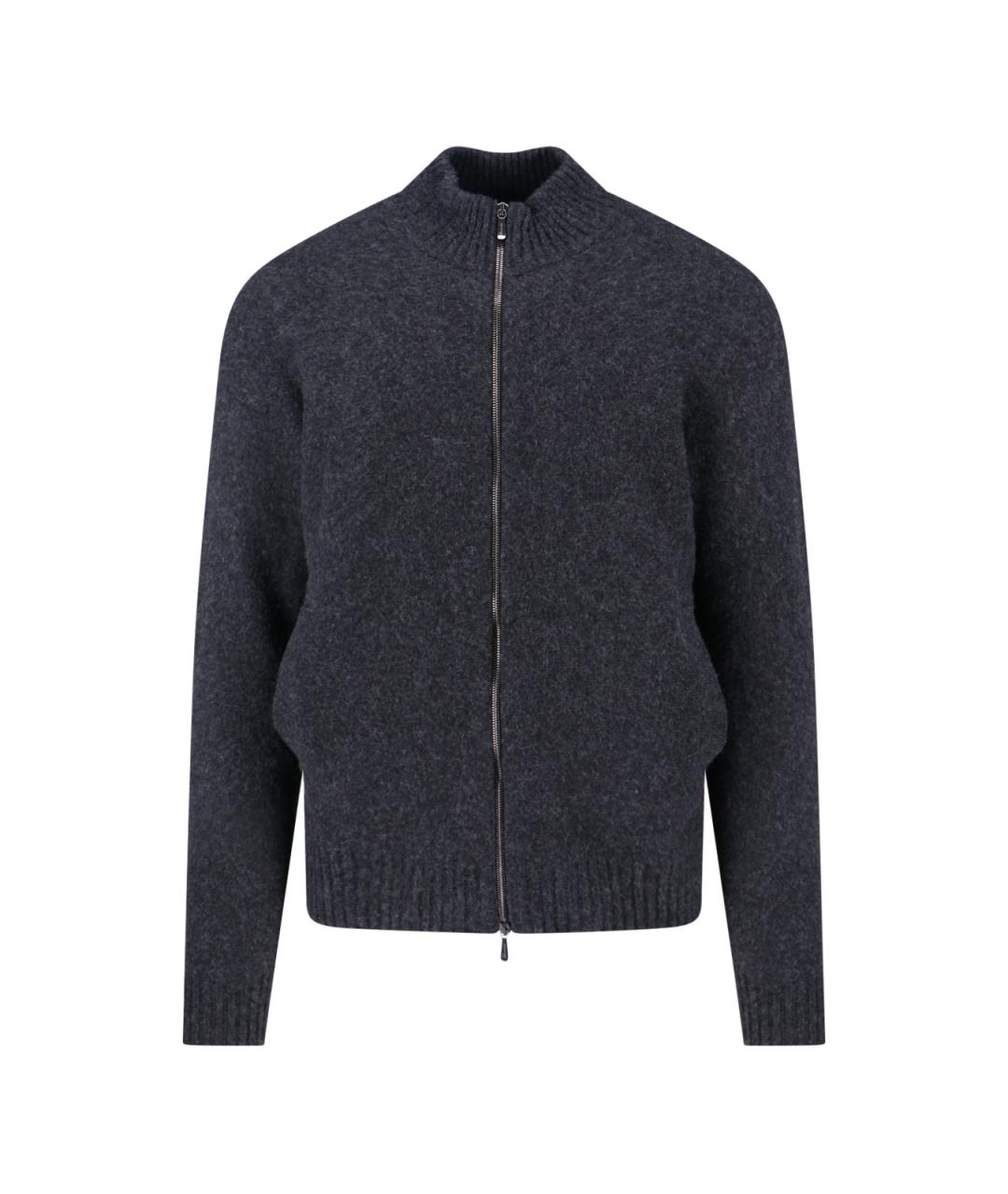 Drumohr Серый шерстяной кардиган, фото 1