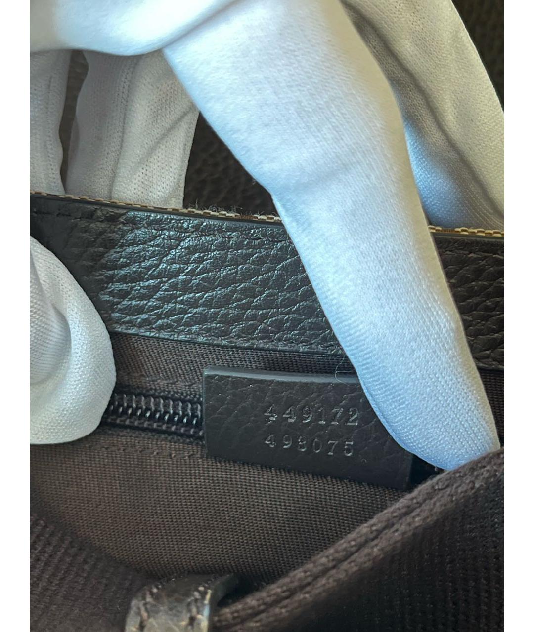 GUCCI Бежевая тканевая сумка на плечо, фото 6