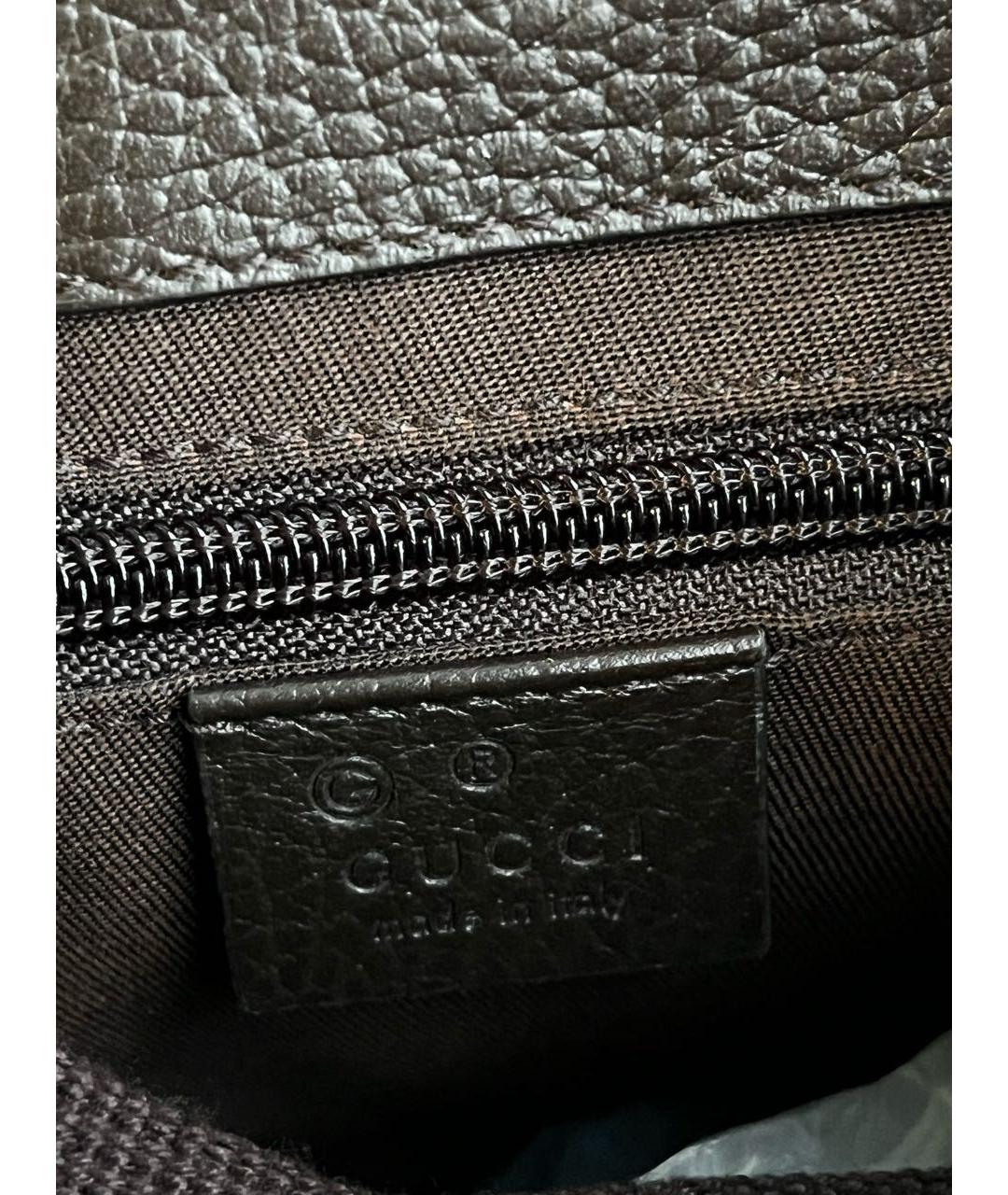 GUCCI Бежевая тканевая сумка на плечо, фото 5