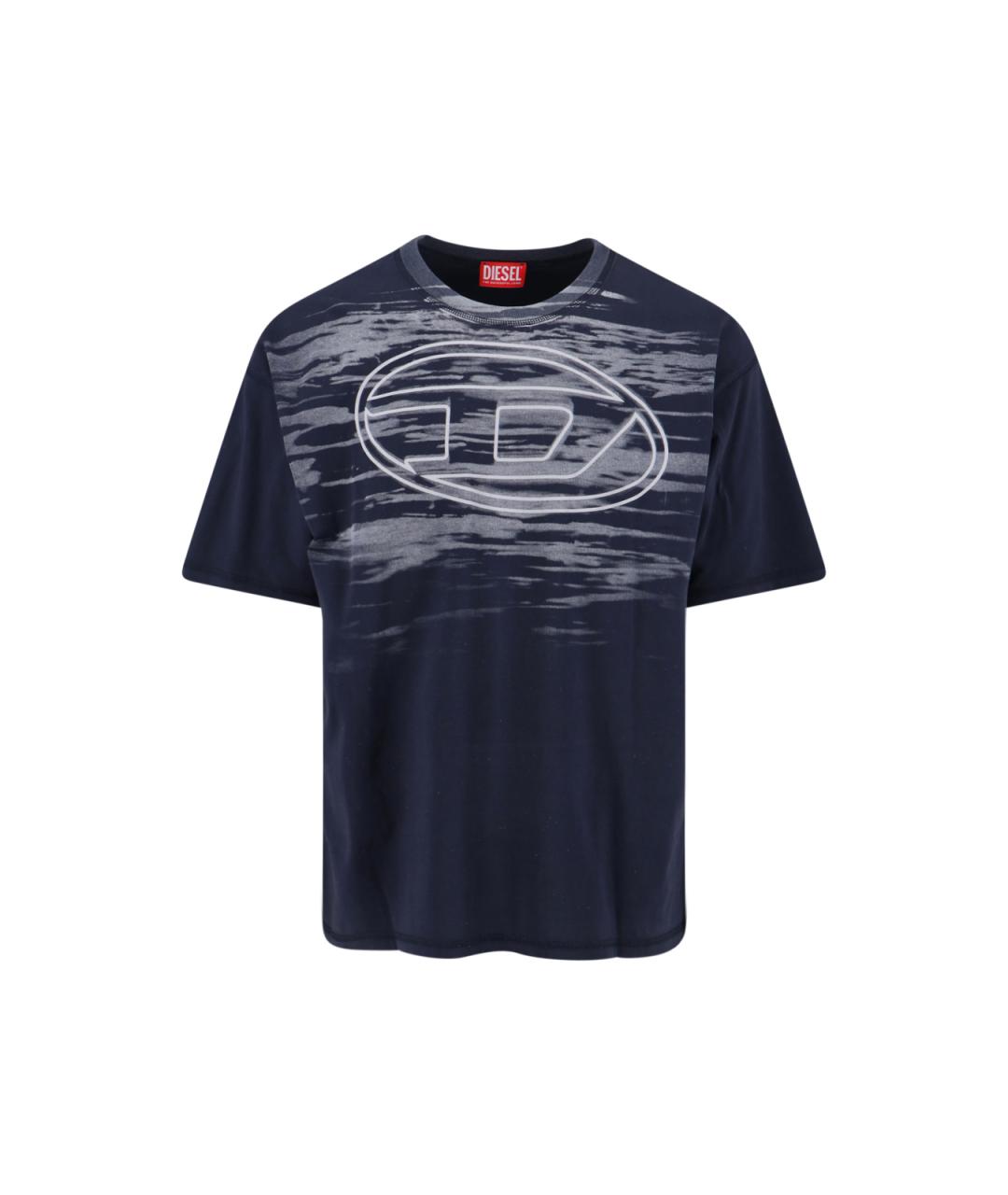 DIESEL Хлопковая футболка, фото 1