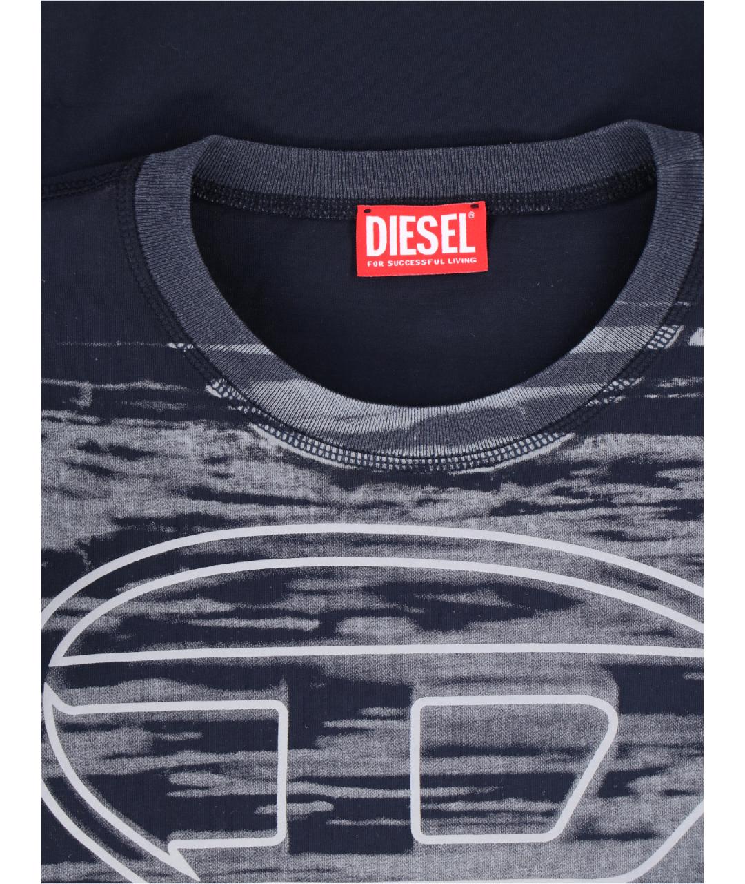 DIESEL Хлопковая футболка, фото 3