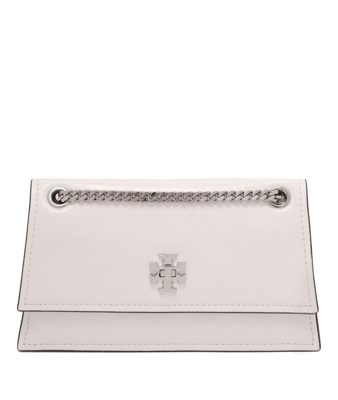 TORY BURCH Белая кожаная сумка через плечо, фото 1