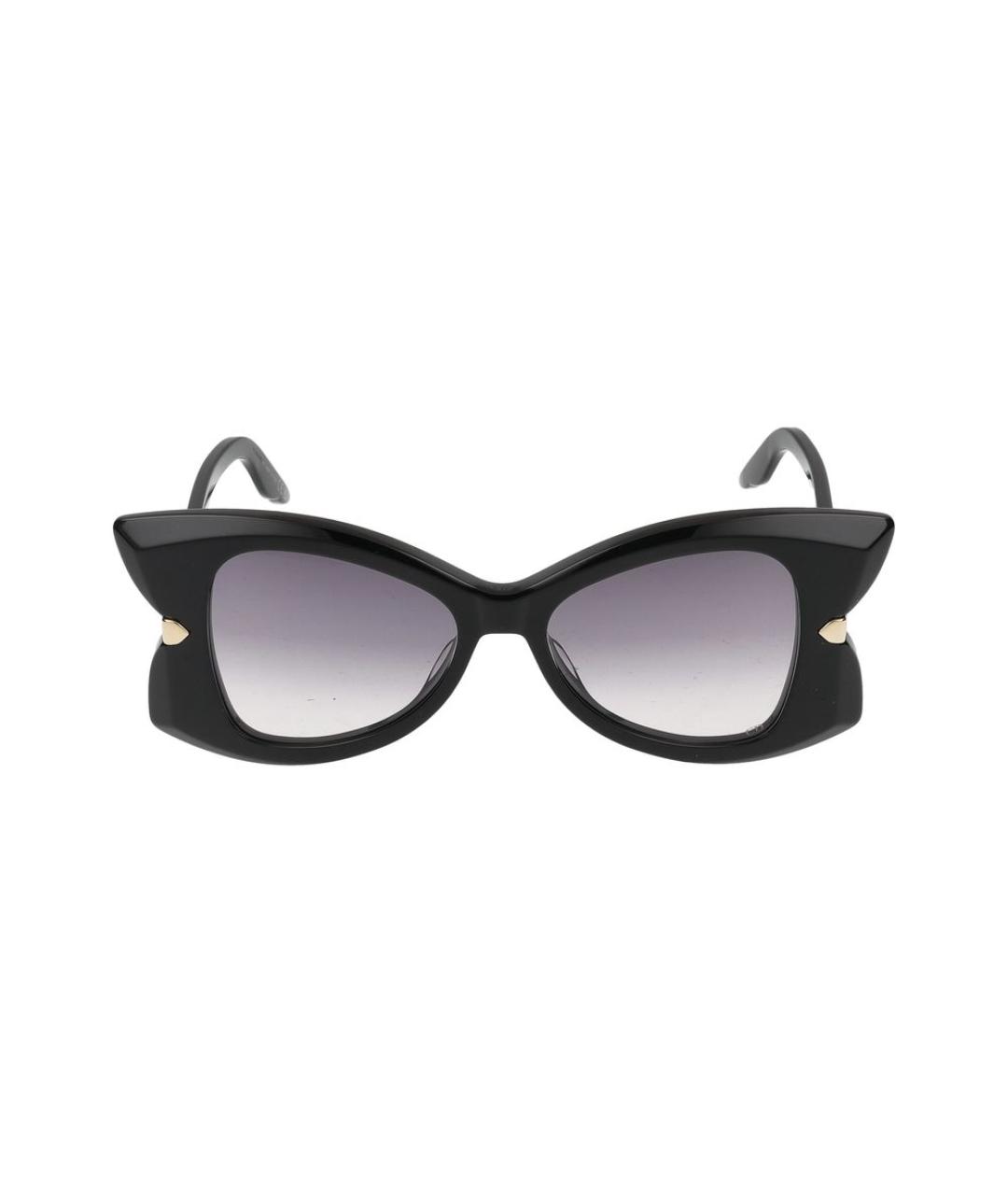 CHRISTIAN DIOR Черные металлические солнцезащитные очки, фото 2