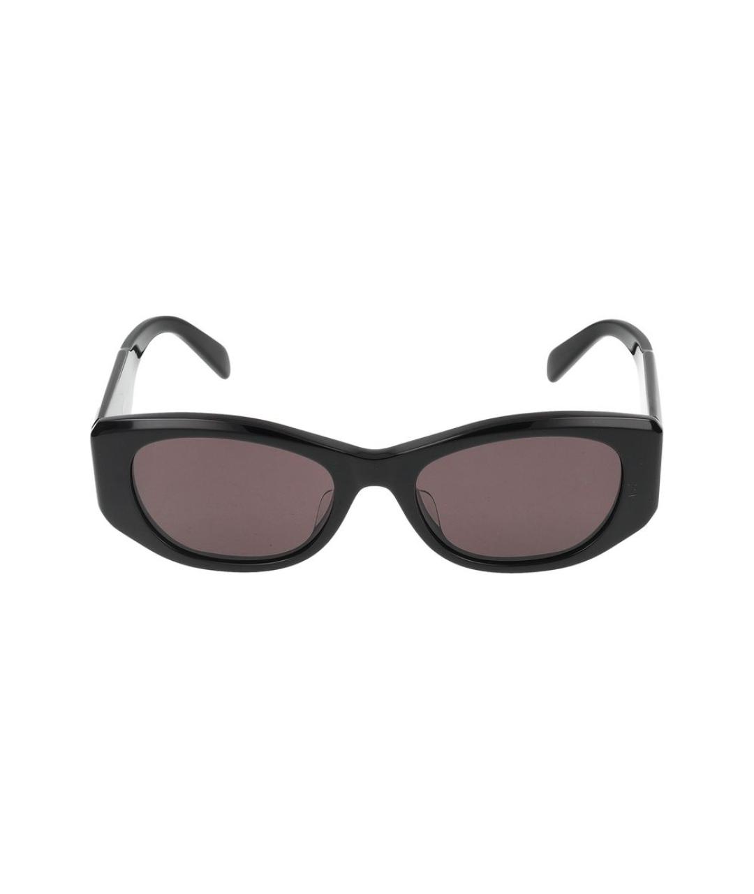 CELINE Черные пластиковые солнцезащитные очки, фото 2