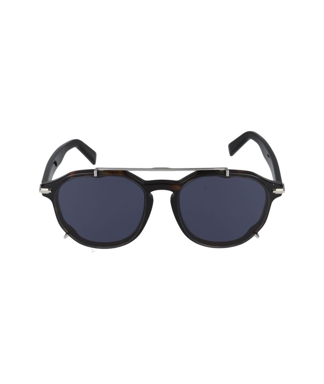 CHRISTIAN DIOR Черные пластиковые солнцезащитные очки, фото 2