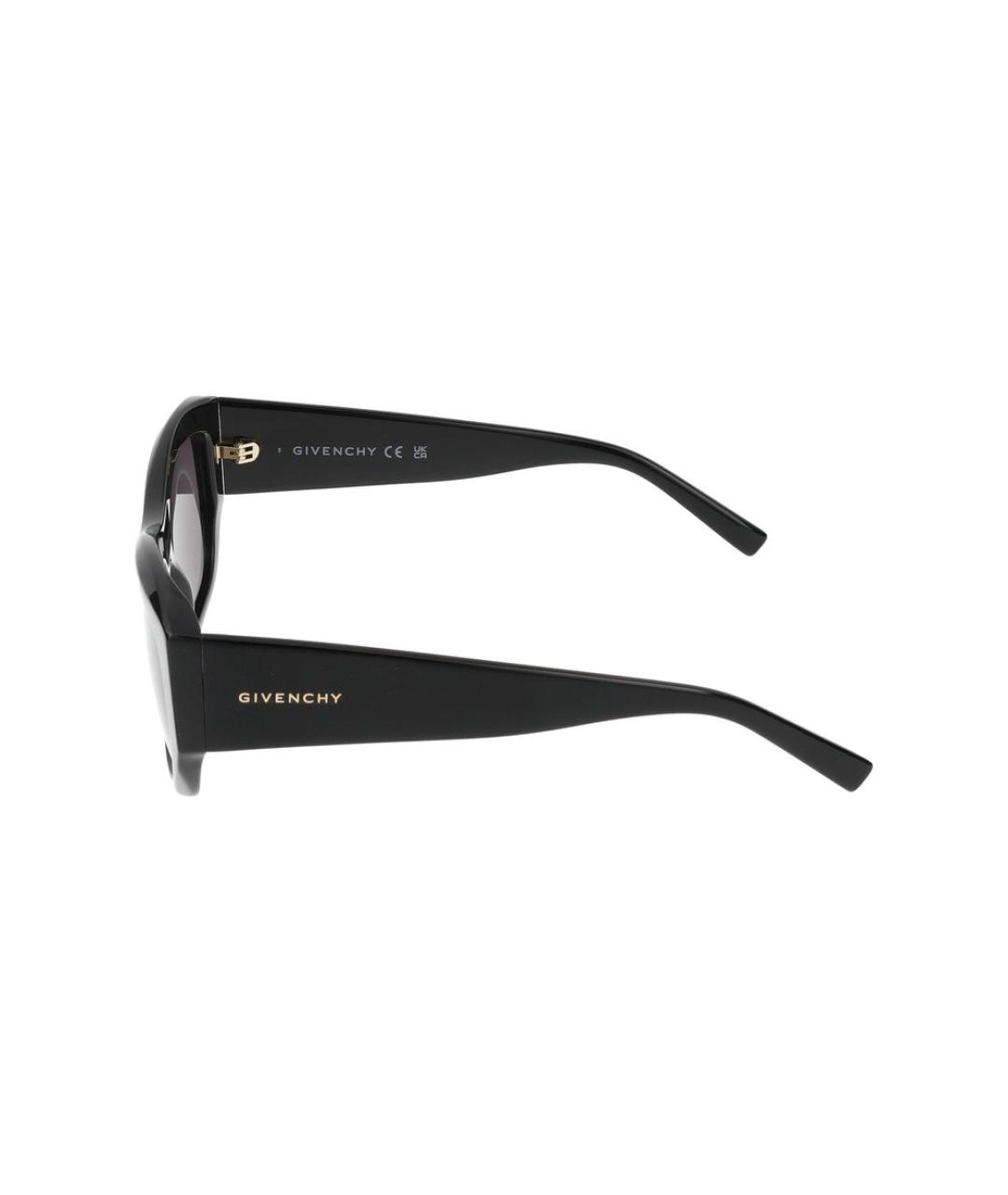 GIVENCHY Черные пластиковые солнцезащитные очки, фото 3