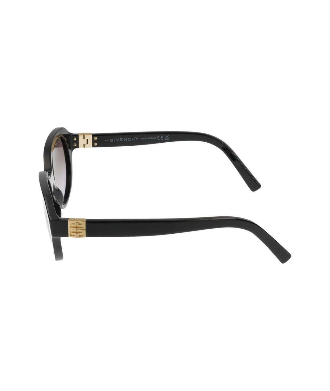 GIVENCHY Черные пластиковые солнцезащитные очки, фото 3