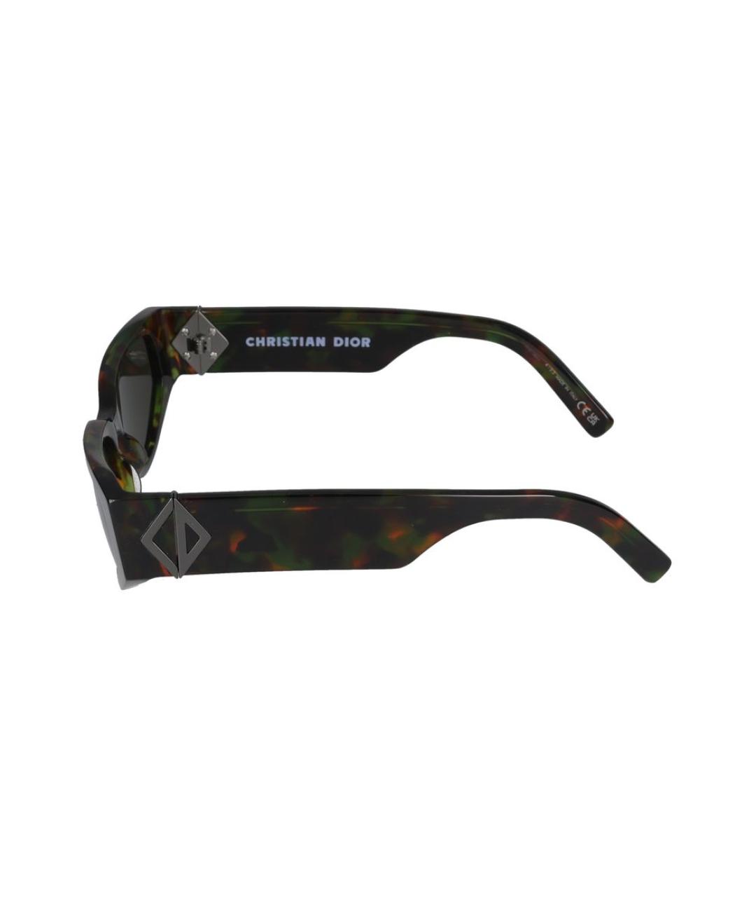 CHRISTIAN DIOR Мульти пластиковые солнцезащитные очки, фото 3