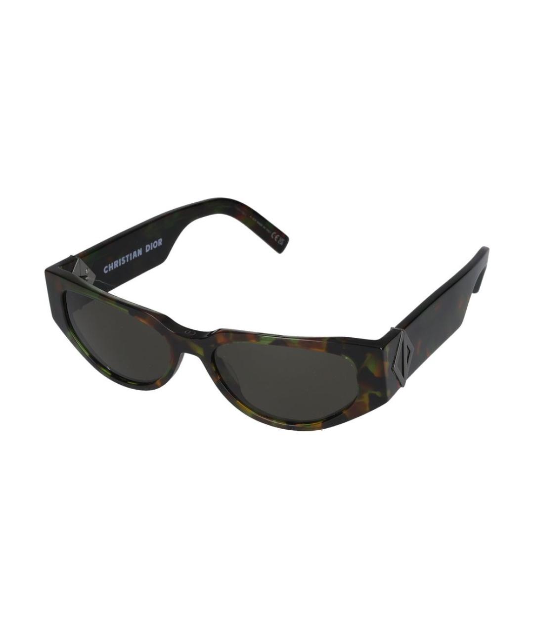 CHRISTIAN DIOR Мульти пластиковые солнцезащитные очки, фото 1