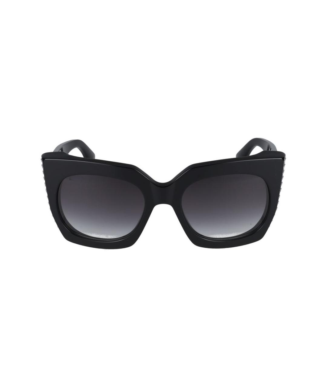 ALAIA Черные пластиковые солнцезащитные очки, фото 2