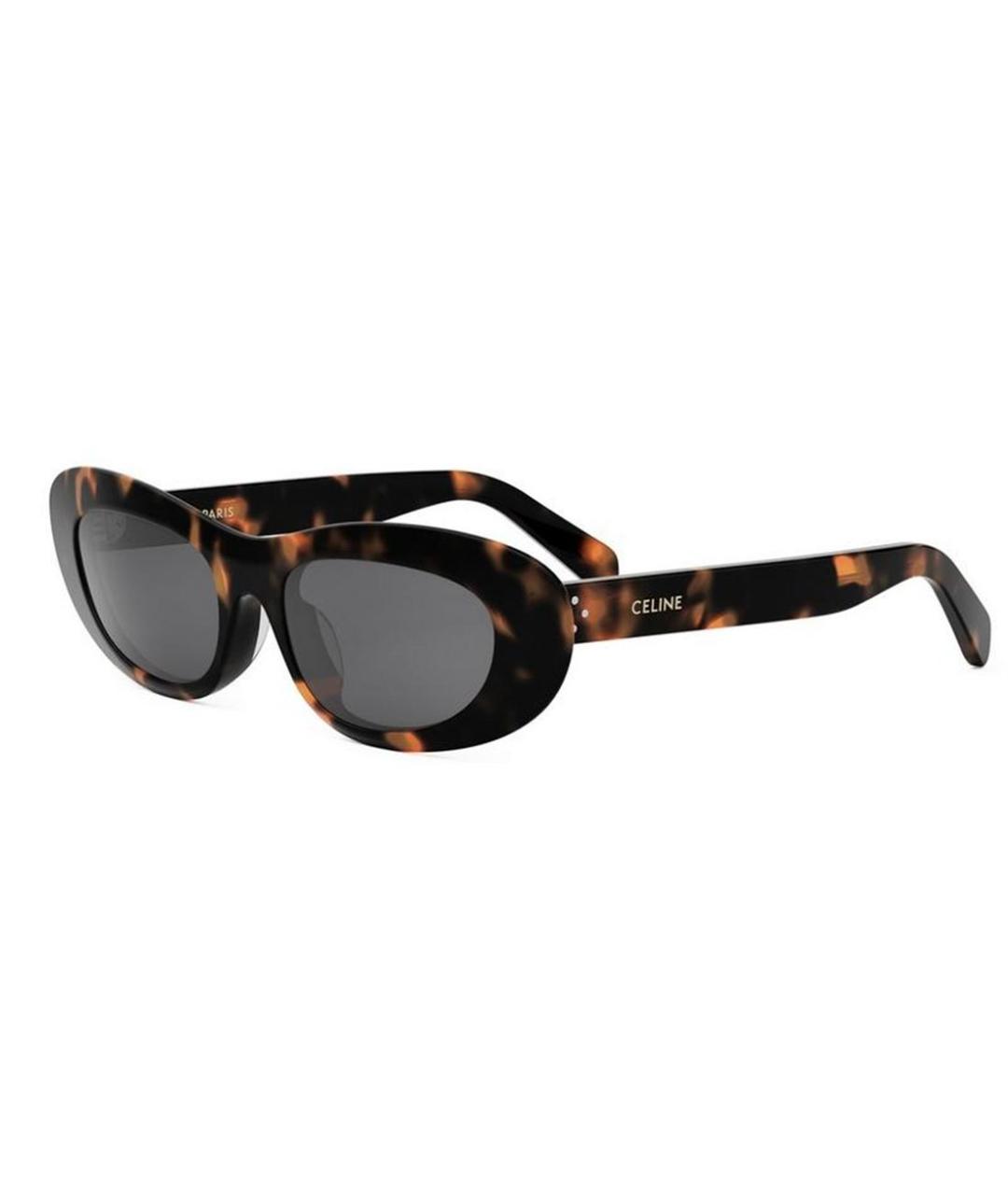 CELINE Коричневые солнцезащитные очки, фото 1