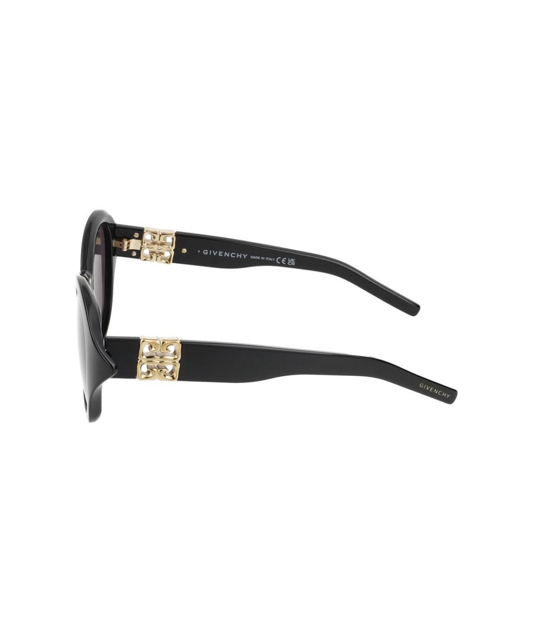 GIVENCHY Черные пластиковые солнцезащитные очки, фото 3