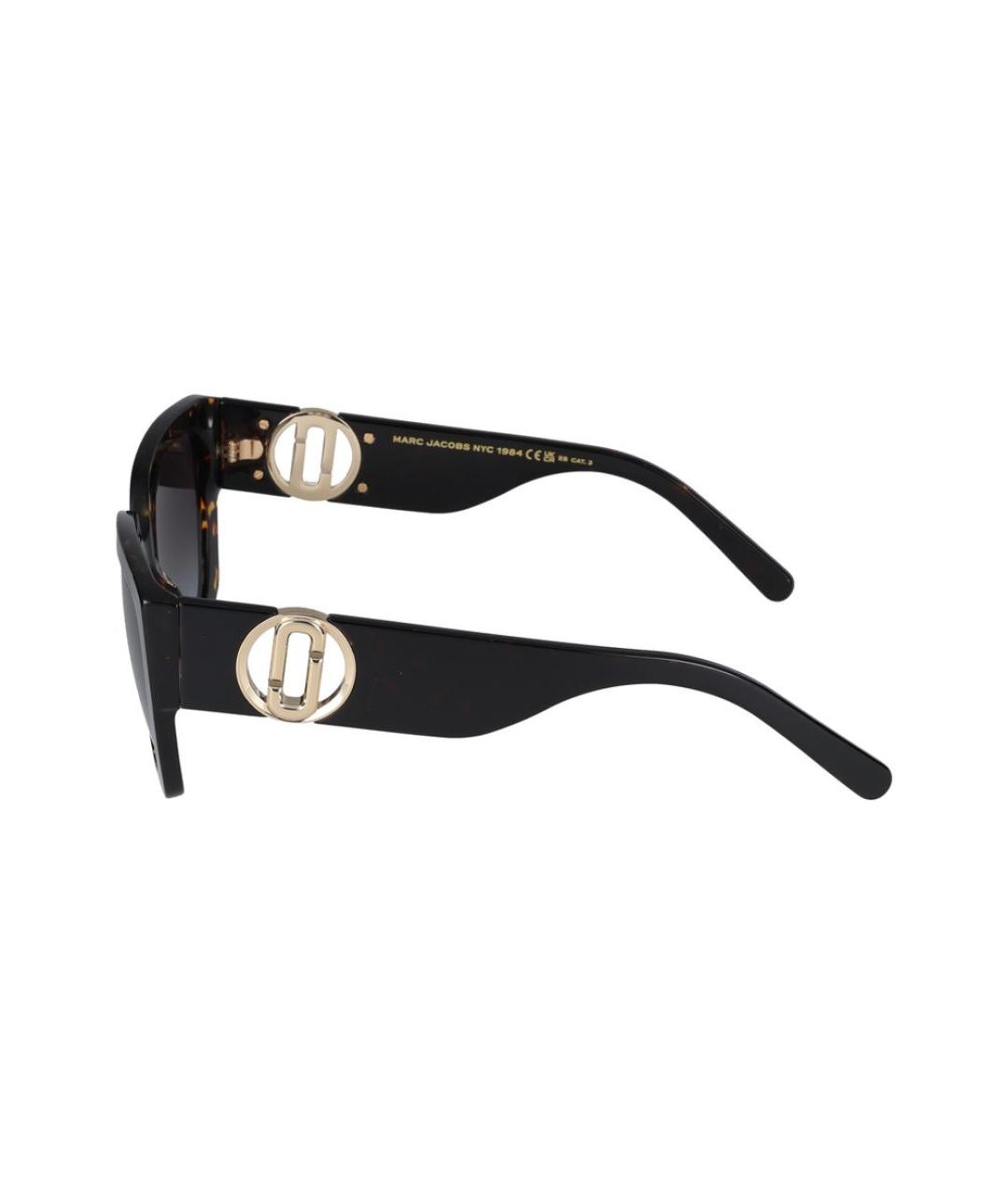 MARC JACOBS Коричневые пластиковые солнцезащитные очки, фото 3