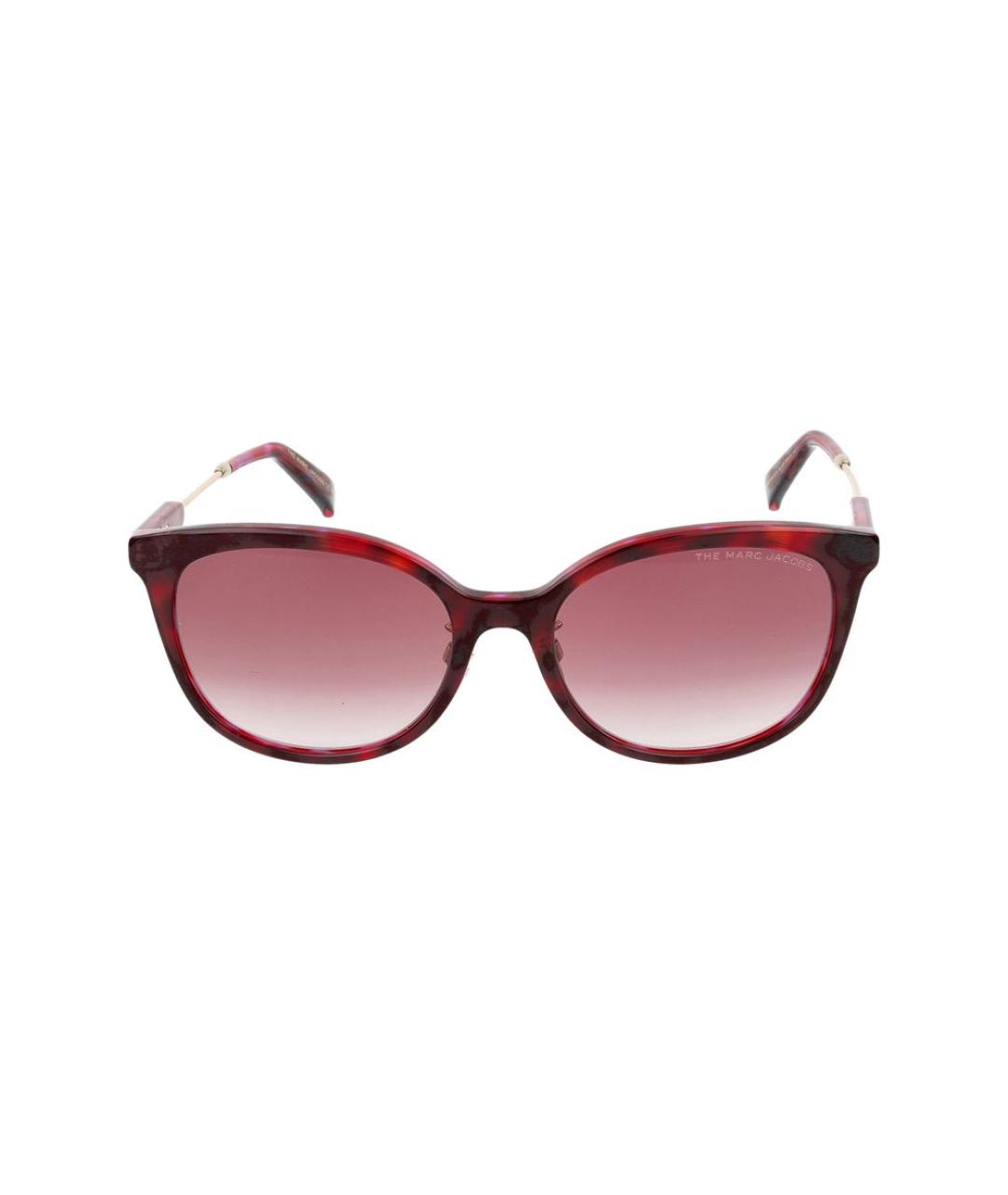 MARC JACOBS Красные пластиковые солнцезащитные очки, фото 2