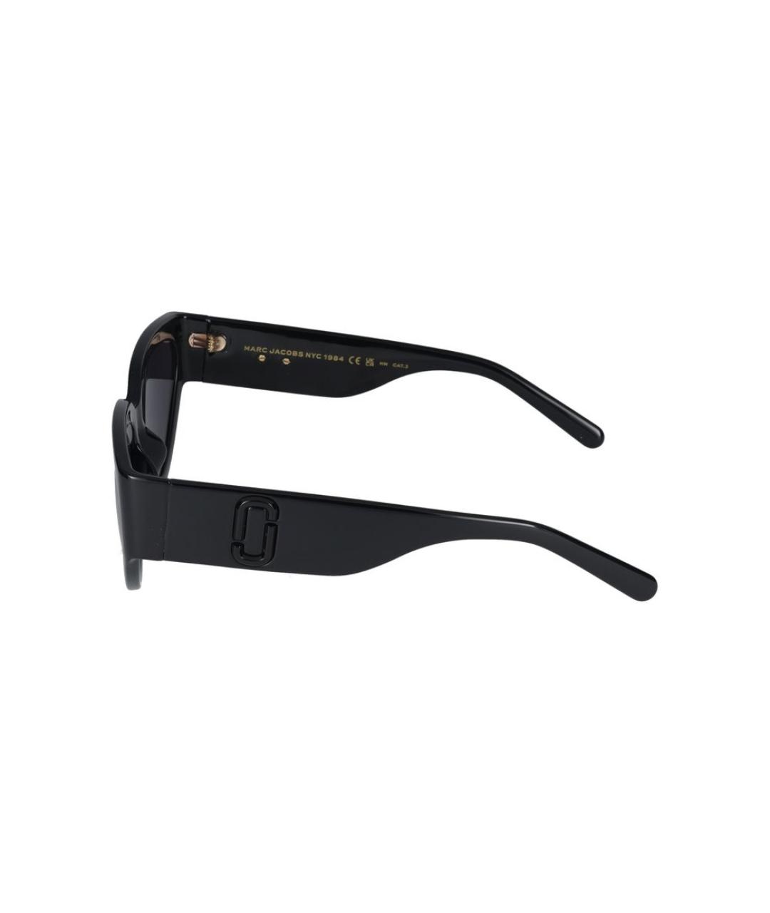 MARC JACOBS Черные пластиковые солнцезащитные очки, фото 3