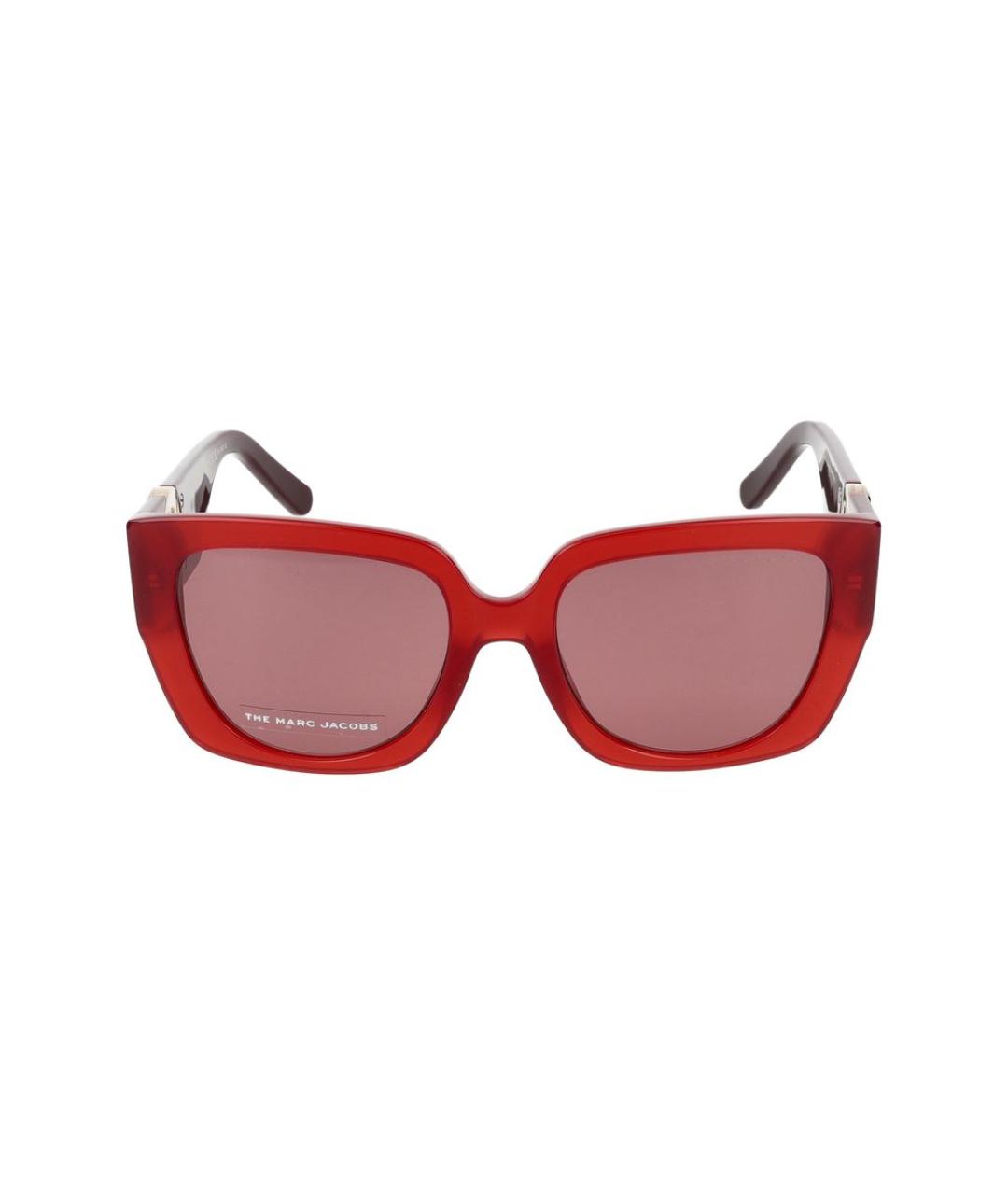 MARC JACOBS Красные пластиковые солнцезащитные очки, фото 2