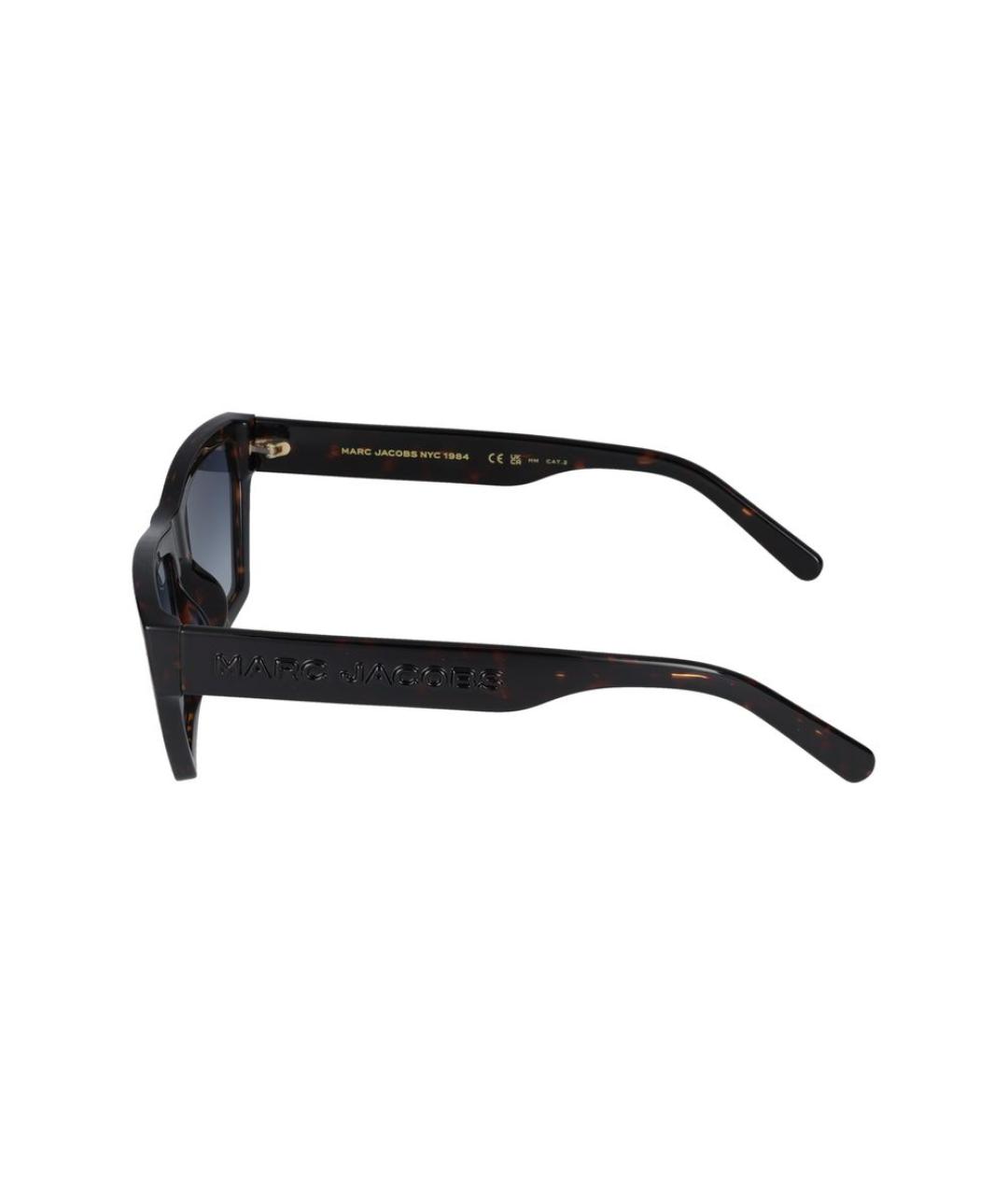 MARC JACOBS Коричневые пластиковые солнцезащитные очки, фото 3