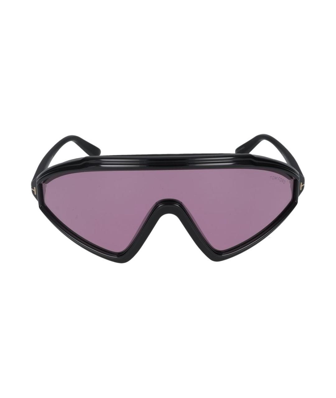 TOM FORD Черные пластиковые солнцезащитные очки, фото 2