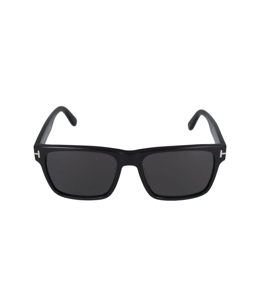 TOM FORD Черные пластиковые солнцезащитные очки, фото 2