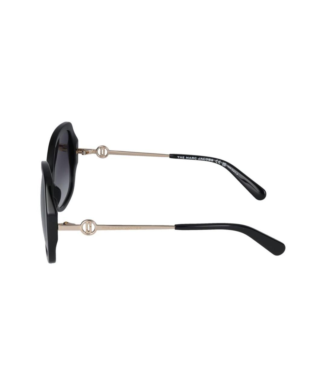 MARC JACOBS Черные металлические солнцезащитные очки, фото 3