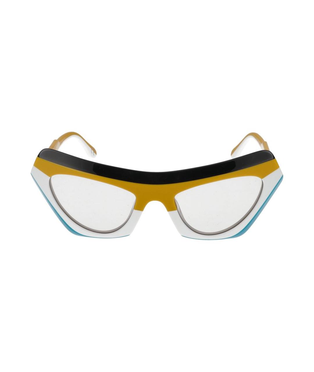 MARNI Мульти пластиковые солнцезащитные очки, фото 2