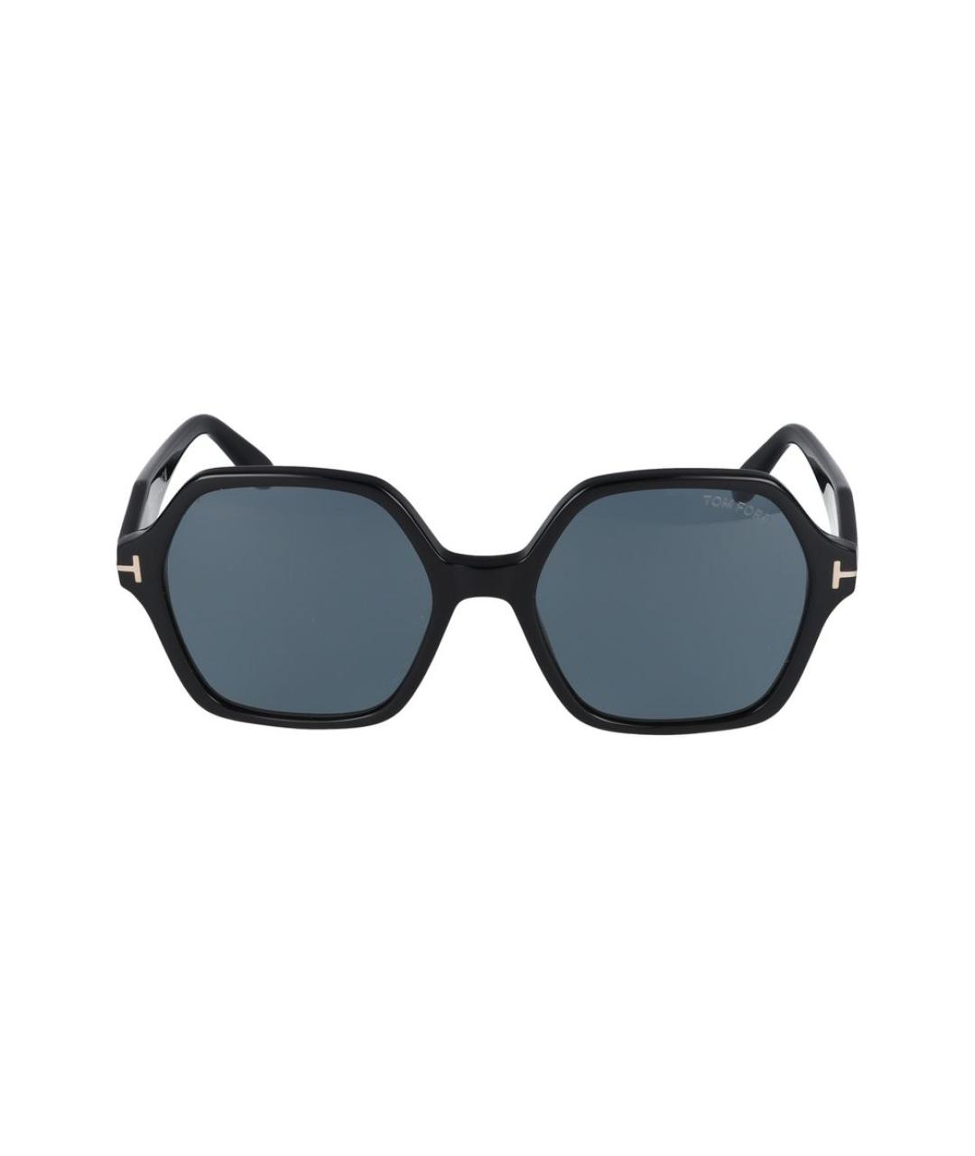 TOM FORD Черные пластиковые солнцезащитные очки, фото 2