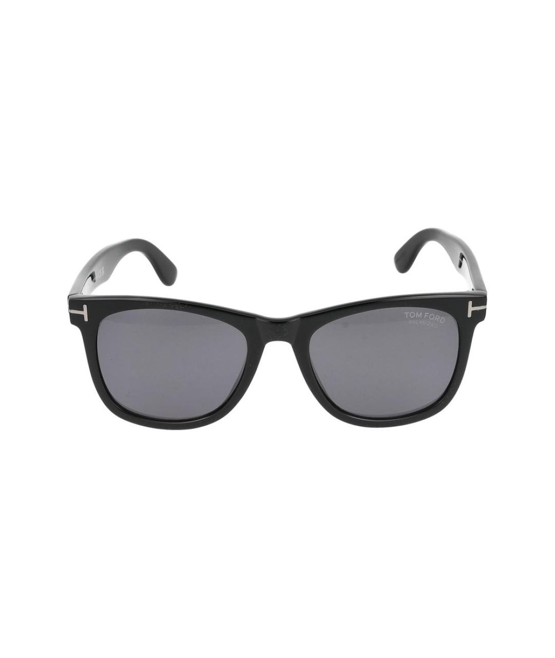 TOM FORD Черные пластиковые солнцезащитные очки, фото 2